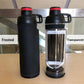 D0AD 400ml Water Bottle with Hiding Phone Pocket Secret for Pill Organizer Water Bott