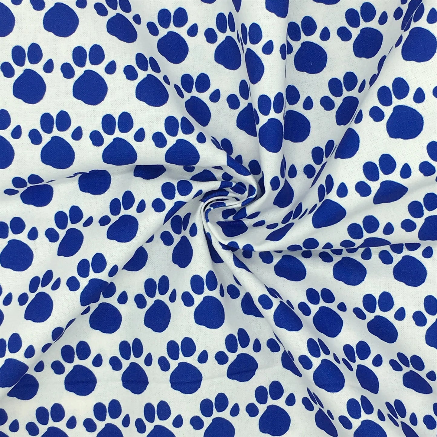 50*145cm Footprint Dog Paw Polyester 100% Cotton Fabric for Tissue Sewing Quilting Fabric Needlework Material DIY Handmade Craft