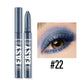 12 Colors Pearly Eyeshadow Stick Waterproof Glitter Matte Nude Eye Shadow Pencil High Pigmented Shimmer Eyeshadow Makeup Tool