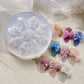 1pc  Bowknot Flower 3D Acrylic Nail Mold Palace Nail  Decorations  DIY Design Silicone Manicure Mold Nail Art