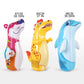 Inflatable Standing Boxing Bag Safety Air Stuffed Bop Animal Bag Tumbler Toy for Children Beach Activity Game Supply