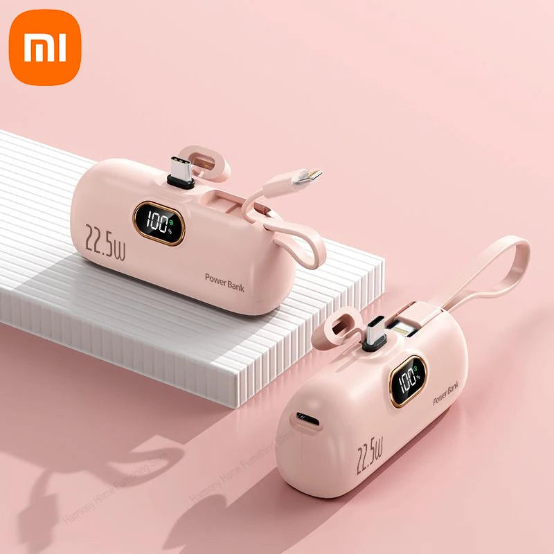 Xiaomi Mini Convenient Mobile Power Bank 30000mah Portable Fast Charging Suitable For iPhone 16  Samsung Xiaomi External Battery