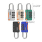 Concept Color Matching Multipurpose Password Lock 3-digit Combination Lock  For Travel Luggage Suitcase Anti-Theft Code Padlock