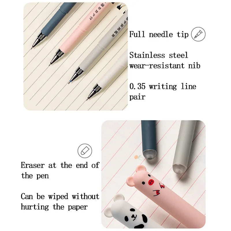 26pcs Erasable Gel Pen Set Back to School Pens For Writing Kawaii School Supplies Stationery Cheap Items with Free Shipping