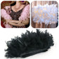 1M/Lot White Turkey Marabou Feathers Trim Ribbon Crafts Wedding Party Feather DIY Sewing Natural Plume Christmas Home Decoration