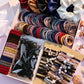 1085PCS Dark Hair Accessories for Woman Set Seamless Ponytail Holders Variety Hair Scrunchies HairBands Scrunchy Hair Ties