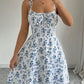 Women's Summer Floral Spaghetti Strap Beach Short Dress,Womens Dresses,Woman Clothing,Woman Clothes,Sundress,New In Dress 2025