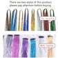 93cm Sparkle Shiny Hair Tinsel Glitter Strands In Braiders High Temperature Fiber Bling Hair Dazzles Extension Women Accessories