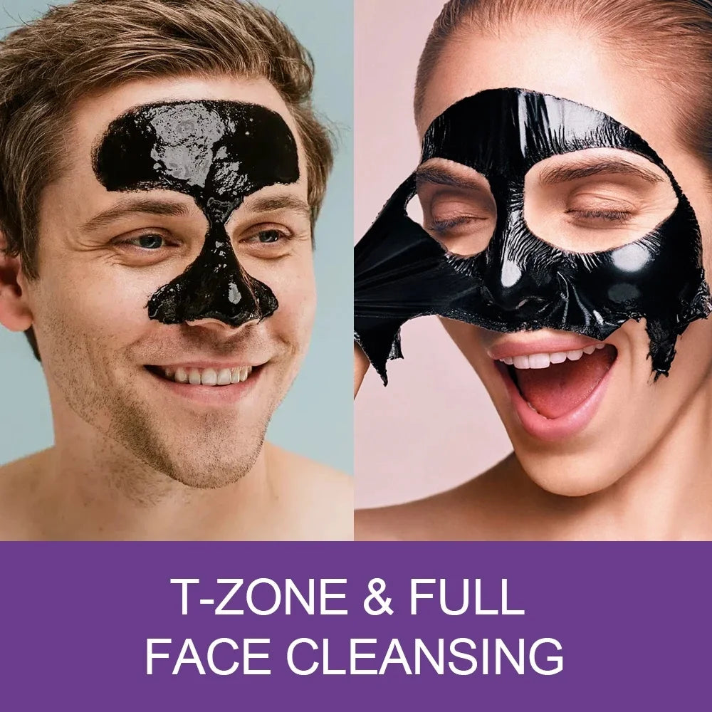 Black Dot Face Mask T-zone Black Head Removal Nose Strips Cleaning Women Men Bamboo Charcoal Blackhead Facial Masks Skin Care