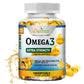 Omega-3 Fish Oil Rich In DHA and EPA, Improve Bad Mood, Relieve Stress, Strengthen The Brain, Improve Memory and Intelligence