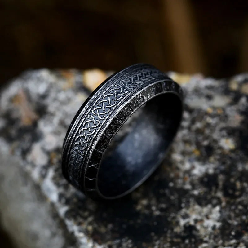 Beier 316L Stainless Steel Fashion Style MEN Women Fashion Odin Norse Viking Totem Amulet Rune Words Rings Jewelry LR-R143