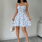 Women's Summer Floral Spaghetti Strap Beach Short Dress,Womens Dresses,Woman Clothing,Woman Clothes,Sundress,New In Dress 2025