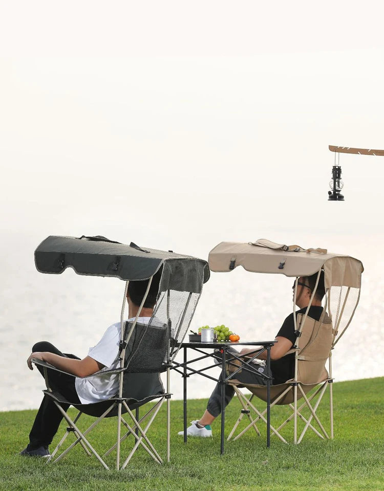 Fishing Chair Camping Chair Backrest Strap Fluffy Shade Fishing Chair Outdoor Multifunctional Strong Load-Bearing 낚시의자 Beach