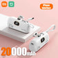 Xiaomi Mini Convenient Mobile Power Bank 30000mah Portable Fast Charging  suitable for iPhone 16 15 14 Samsung External Battery