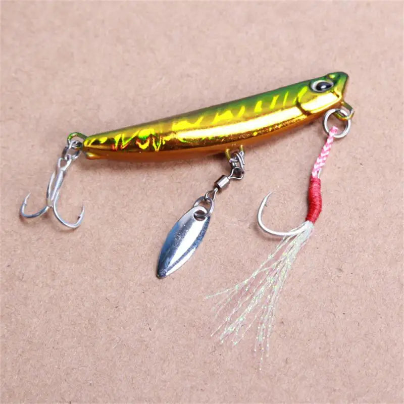 30g Metal Sea Bass Mackerel Snapper Fishing Lure Cast Fishing Bait Jigging Lure Sea Fishing