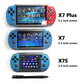 X7 Plus Handheld Game Console 5.1 Inch HD Screen Portable Audio Video Player Classic Play Built-in 10000+ Free Retro Games