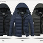 Winter Mens Down Jacket High Quality Hooded Plush Thick Warm Waterproof Parkas Male Loose Casual Winter Coats 5XL Men Clothing