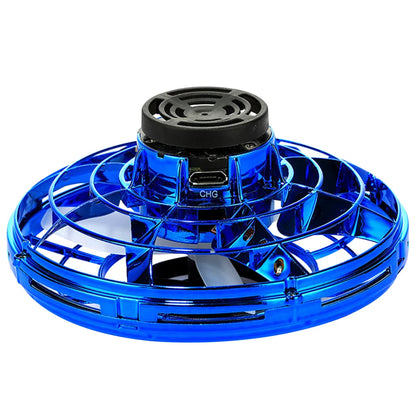 1-5PCS Fingertip Flying Gyro 360° Rotating Helicopter Spinner Toy 100mAh with LED Lights for Adult Kids Decompression Toy
