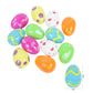 12Pcs Colorful Print Fillable Plastic Easter Eggs DIY Candy Gift Boxes Children's Toys Baby Shower Kids Favors Easter Empty Eggs