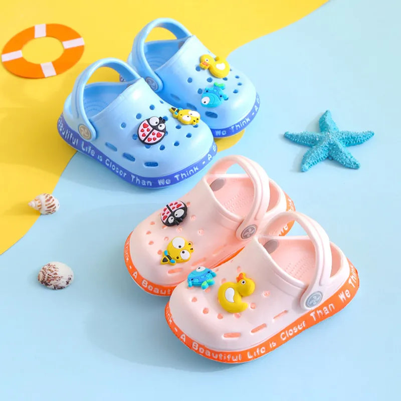 Summer Baby Shoes Sandals for Girls Boy Mules Baby Girl Shoes Cartoon Sandal Infantil for Boy Children's Garden Shoes