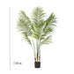 120-200cm Large Artificial Banana Tree Tropical Fake Plants Palm Leafs Monstera Green Plastic Jungle Plant for Home Office Decor