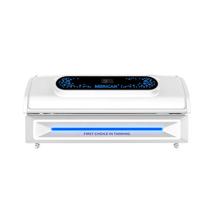 Beds Horizontal Solarium tanning machine for whole body  customized logo UV tanner