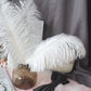 White Ostrich Feather Plumes Decor 15-70cm Big Ostrich Feathers Carnaval Table Centerpieces Party Wedding Accessories Decoration