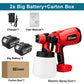 1000ML Cordless Electric Spray Gun HVLP Home Portable Paint Sprayer Auto Furniture Steel Coating Airbrush For Makita 18V Battery