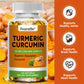 Organic Turmeric Capsules - Phytosome Supplement to Support Joint, Brain and Heart Health
