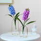 Artificial Hyacinth Violet Flower Branch Fleurs For Autumn Romantic Wedding Party Festival Home Decoration Fake Flowers Wreath