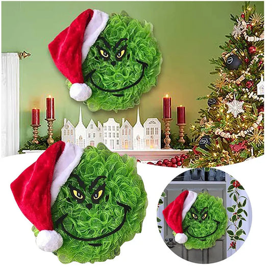 Christmas Decorations Christmas Wreath Front Door Wreath Outdoor Wreath Garden Garland Hanging Ornaments Home Decor