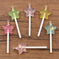 10Pcs Mix Color Size Bling Glitter Heart Round Duck Star Lollipop Resin Charms For Earring Kawaii 3D Keychain Jewelry Making
