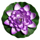 10/17/28cm Lotus Artificial Flower Floating Fake Lotus Plant Water Lily Micro Landscape for Pond Garden swimming pool Decor