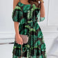 Woman Dress 2022 Summer Floral Printed Sexy Spaghetti Strap Off Shoulder Dress Casual Ladies Holiday Beach Boho Dresses Vestidos