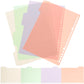 8 Pcs Dividers Labels Index Card Loose-leaf Paper Binder Tabs Dividing Line Notepad Book Notebook Aesthetic