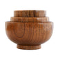 1Pc Wooden Bowl Japanese Style Wood Rice Soup Bowl Salad Bowl Food Container Large Small Bowl for Kids Tableware Wooden Utensils