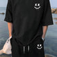 2 Piece Summer Casual Everyday Men's Short Sleeve Shorts Set Hawaiian Print Men's T-shirt Outdoor Sports Men's Beach Shorts