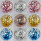 16 Inch Sequins Beach Ball Halloween Jumbo Pool Toys Balls Glitters Inflatable Clear Beach Ball Swimming Pool Water Beach Toys