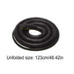 1.23m Fake Realistic Rubber Toy Snake Simulation Anaconda Scary Halloween To Scare Birds Props Prank Trick Toy Accessories