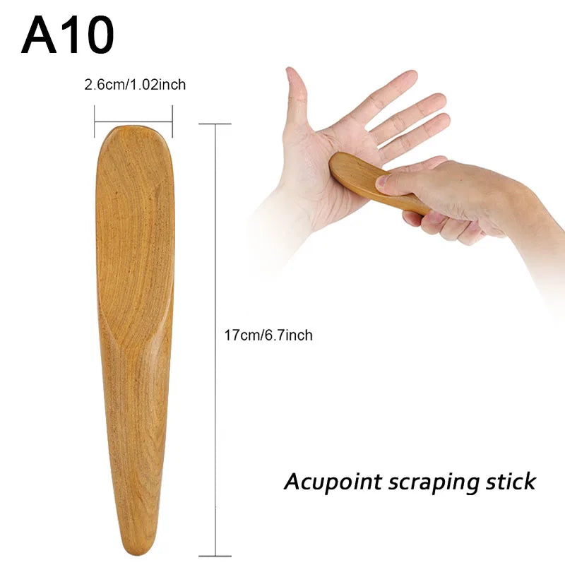 Wood Therapy Massage Tools for Body Shaping,Anti Cellulite Lymphatic Drainage,Professional Wooden Massage for Waist Sculpting