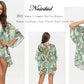 Women'S Summer Beach Kimono Cardigan Floral Print Chiffon Loose Top Bikini Cover Up Sexy Transparent Shawl Oversize Cardigan