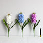 Artificial Hyacinth Violet Flower Branch Fleurs For Autumn Romantic Wedding Party Festival Home Decoration Fake Flowers Wreath