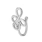 Men Women Nose Ring Clip Fake Septum Piering Rock Hip Hoop Punk Stainless Steel Body Jewelry Non Perforation Nose Clips Ring Z6