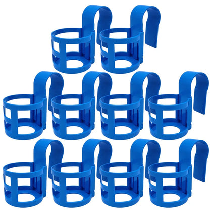1-10pcs Swimming Pool Water Cup Hanger Car Water Cup Drink Holder for Above Swimming Pool Side Drinks Beer Storage Shelf Tool