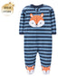 Baby Pajamas Zipper Fleece Newborn Girls Romper Warm Winter Underwear One Piece Overalls Boys Outfits Truck Infants Clothes