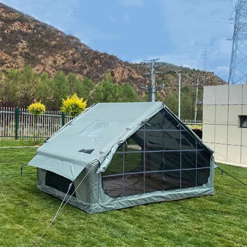 Outdoor Tents Camping Inflatable Waterproof Anti Uv Beach Automatic Fast Tourist Cabin Mongolian 4 Seasons 8 Person Canopy Shade