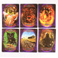 1 Set Witches' Wisdom Oracle Divination Tarot Deck, Board Game Beginner Cards, Fortune Telling Game Cards